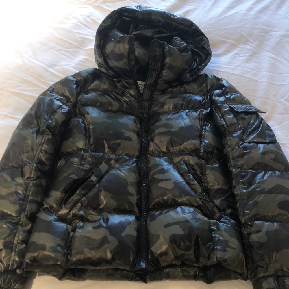 Camouflage Puffer Jacket